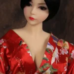 100cm 3ft3 TPE Japanese Geisha Girl Petite Chests Sex Doll