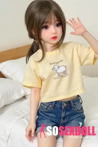 108cm 3ft5 TPE Cute Costume Petite Breasts Sex Doll