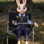 120cm 3ft9 Silicone Furry C Cup Breast Cute Bunny Ears Sex Doll