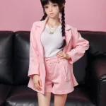 125cm 4ft1 TPE Double Ponytail Fair Skin Sex Doll