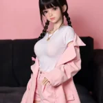 125cm 4ft1 TPE Double Ponytail Fair Skin Sex Doll