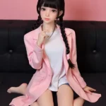 125cm 4ft1 TPE Double Ponytail Fair Skin Sex Doll