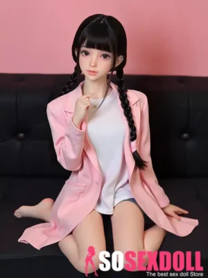 125cm 4ft1 TPE Double Ponytail Fair Skin Sex Doll