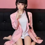 125cm 4ft1 TPE Double Ponytail Fair Skin Sex Doll
