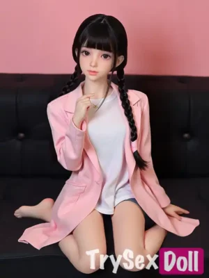 125cm 4ft1 TPE Double Ponytail Fair Skin Sex Doll