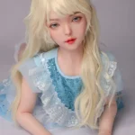130cm 4ft3 Blonde Princess Realistic Dolls Elegant Blonde Cosplay Companion Dolls