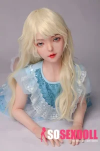 130cm 4ft3 Blonde Princess Realistic Dolls Elegant Blonde Cosplay Companion Dolls