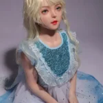 130cm 4ft3 Blonde Princess Realistic Dolls Elegant Blonde Cosplay Companion Dolls