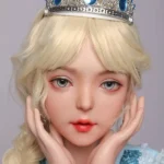 130cm 4ft3 Blonde Princess Realistic Dolls Elegant Blonde Cosplay Companion Dolls