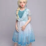 130cm 4ft3 Blonde Princess Realistic Dolls Elegant Blonde Cosplay Companion Dolls