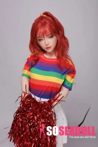 130cm 4ft3 Colorful Lifelike Companion Dolls Rainbow Outfit Realistic Sex Dolls