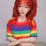 130cm 4ft3 Colorful Lifelike Companion Dolls Rainbow Outfit Realistic Sex Dolls
