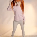 130cm 4ft3 Playful Realistic Companion Dolls High Quality Silicone Red Hair Dolls