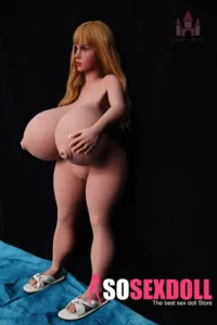 132cm 4ft3 TPE Insertable Nipples Enormous Chest Thick Booty Sex Doll #DC37 Head