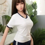 138cm 4ft5 Silicone Gym Suit Fair Skin Sex Doll