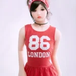 140cm 4ft6 TPE Red Suit Sporty Girl Sex Doll