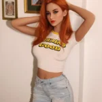 145cm 4ft8 TPE Petite Breasts Blond Curls Sex Doll