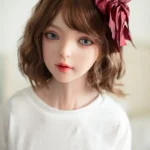 148cm 4ft9 Cute Brown Hair Lifelike Sex Dolls Short Hair Anime Style Love Dolls