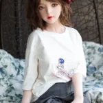 148cm 4ft9 Cute Brown Hair Lifelike Sex Dolls Short Hair Anime Style Love Dolls