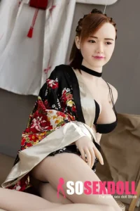 150cm 4ft9 Silicone Sexy Kimono Chubby Breasts Sex Doll