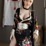 150cm 4ft9 Silicone Sexy Kimono Chubby Breasts Sex Doll
