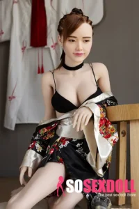 150cm 4ft9 Silicone Sexy Kimono Chubby Breasts Sex Doll