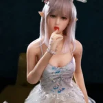 150cm 4ft9 TPE Fairy Dress Deer Horn Sex Doll