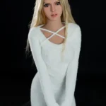 157cm 5ft2 Blonde Barbie Gentle Cute Sex Dolls Female Sex Dolls Breast Sex Toys