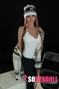 157cm 5ft2 Blonde Barbie Gentle Cute Sex Dolls Female Sex Dolls Breast Sex Toys