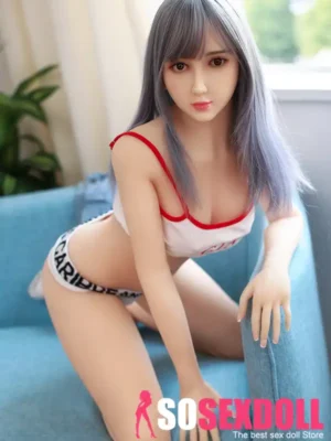157cm 5ft2 Silicone Fair Skin Skinny Figure Sex Doll