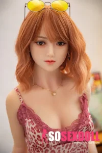 157cm 5ft2 Silicone Lepard Print Small Chests Sex Doll