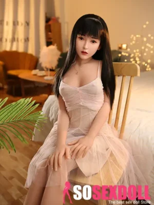 157cm 5ft2 Silicone Sexy Suit Plump Chests Sex Doll