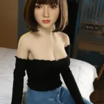 157cm 5ft2 Silicone Short Hair Plump Breasts Sex Doll