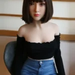 157cm 5ft2 Silicone Short Hair Plump Breasts Sex Doll