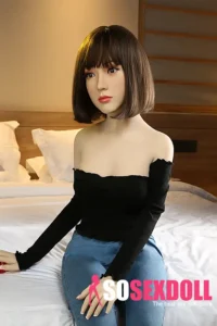 157cm 5ft2 Silicone Short Hair Plump Breasts Sex Doll