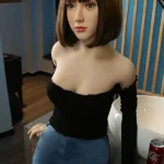157cm 5ft2 Silicone Short Hair Plump Breasts Sex Doll