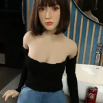 157cm 5ft2 Silicone Short Hair Plump Breasts Sex Doll