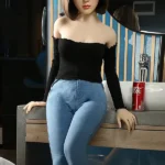 157cm 5ft2 Silicone Short Hair Plump Breasts Sex Doll