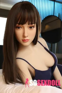 157cm 5ft2 Silicone Short Hair Plump Breasts Sex Doll