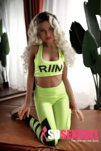 157cm 5ft2 TPE Fluorescent Green Sport Wear Sex Doll