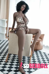 158cm 5ft2 Curly Hairy Sexy Realistic Sex Dolls Realistic African Style Love Dolls