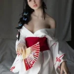 158cm 5ft2 Silicone Sexy Kimono Chubby Breasts Sex Doll