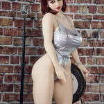 Boneca sexual feminina de 158 cm, 5 pés e 2 polegadas, em TPE, seios enormes