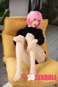160cm 5ft2 Black Lace Skirt Big Breast Sex Dolls Silicone Sex Body Virtual Sex Dolls