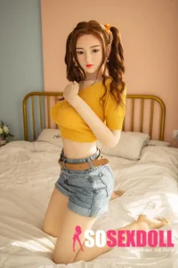 160cm 5ft2 Double Ponytail Big Breasted Sex Dolls Female Sex Dolls Breast Sex Toys