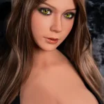 160 cm 5 fot 2 gyllenbrunt hår sexy sexdukker kvinnelige sexdukker bryst sexleketøy