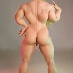 160cm 5ft2 Silicone Athletic Strong Bust Blonde Sex Doll #S20 Head