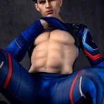 160cm 5ft2 TPE Western Man Caption America Sexy Muscle Sex Doll