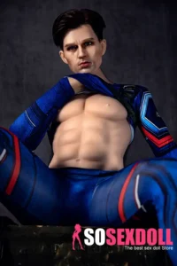 160cm 5ft2 TPE Western Man Caption America Sexy Muscle Sex Doll