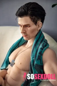 160cm 5ft2 TPE Western Man Caption America Sexy Muscle Sex Doll